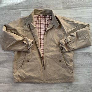 khaki harrington jacket